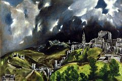 Top Met Paintings Before 1860 10 El Greco View of Toledo